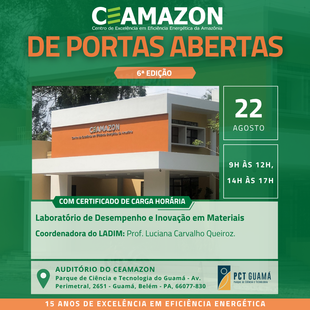 Imagem do evento: 🚪✨ CEAMAZON DE PORTAS ABERTAS ✨🚪